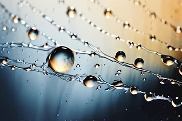 layered photograms combining multiple photograms of water drople