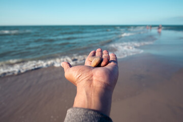 Spectecular Skagen beach in Denmark