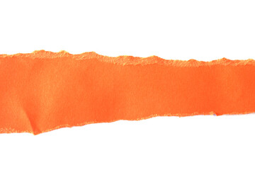 Torn rip paper on white background