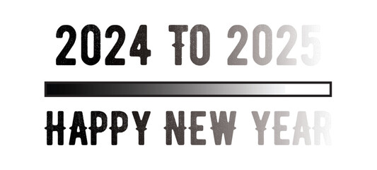 New Year Loading, Christmas, Holiday, Travel, Festive, New Year, New Years Day, Greeting Card.Vector Illustration.