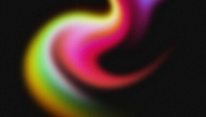 4K Beautiful color gradient background with noise. Abstract pastel holographic blurred grainy gradient banner background texture Colorful digital grain soft noise effect, aesthetic iridescent texture