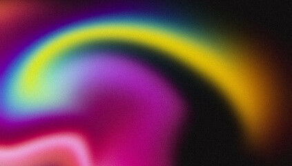 4K Beautiful color gradient background with noise. Abstract pastel holographic blurred grainy gradient banner background texture Colorful digital grain soft noise effect, aesthetic iridescent texture