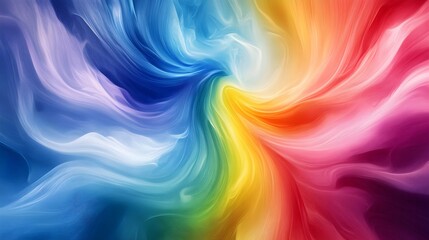 Obraz premium Abstract fluid liquid motion background with colorful gadient