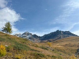 landscape in the mountains