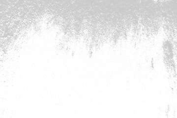 Natural white snow on a transparent background