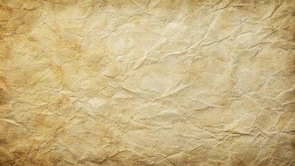 Obraz premium High-resolution image of crumpled, aged paper texture with subtle discoloration and variations in tone