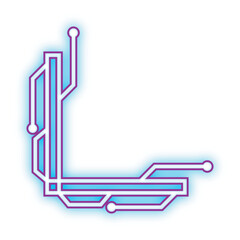 Neon Technology Corner