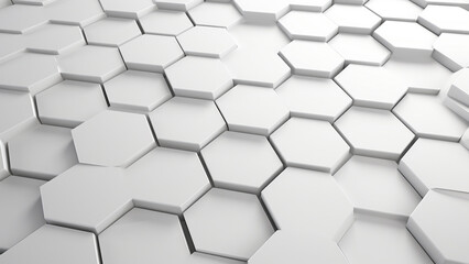 Fototapeta premium Abstract Geometric Hexagon Background. Modern and Futuristic Design.