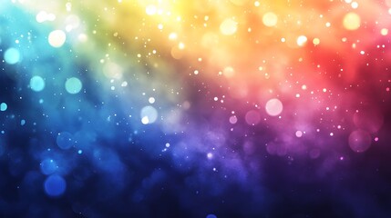 Fototapeta premium Abstract Colorful Bokeh Background With Lights And Sparkles