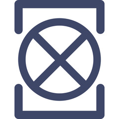 Icons for washing machine settings highlighting care instructions for laundry items