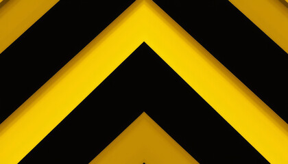 Bold zigzag pattern background in bright yellow and black for an impactful design