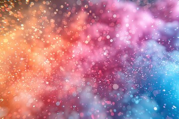 Fototapeta premium burst and trail of fire work