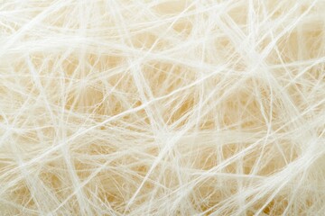 Cellulose Fiber. Polysaccharide Glucose Polymer in Chemical Compound