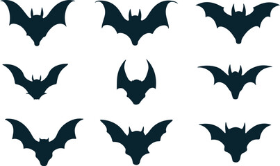 bat silhouette vector