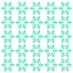 SCANDINAVIAN CHRISTMAS WINTER SNOWFLAKES PATTERN TEXTURE BACKGROUND VECTOR