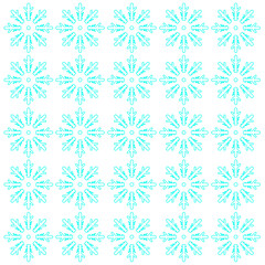 SCANDINAVIAN CHRISTMAS WINTER SNOWFLAKES PATTERN TEXTURE BACKGROUND VECTOR