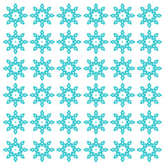 SCANDINAVIAN CHRISTMAS WINTER SNOWFLAKES PATTERN TEXTURE BACKGROUND VECTOR
