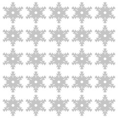 SCANDINAVIAN CHRISTMAS WINTER SNOWFLAKES PATTERN TEXTURE BACKGROUND VECTOR