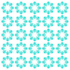 SCANDINAVIAN CHRISTMAS WINTER SNOWFLAKES PATTERN TEXTURE BACKGROUND VECTOR