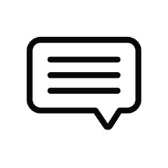 Message or Messaging icon