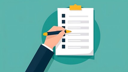 Highlight important note, serious essential word in highlight circle or underline, marked critical, vital or significant, spotlight attention concept, businessman highlight pen circle important note