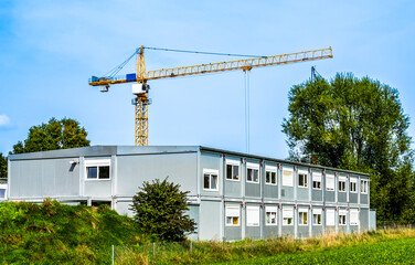 typical mobile office or living container