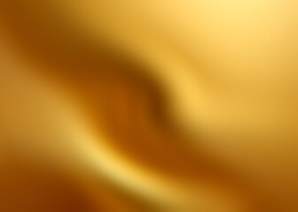 Golden background, Gold foil texture, Metallic gradient sheet, Metal effect.