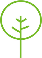 Tree Line Icon
