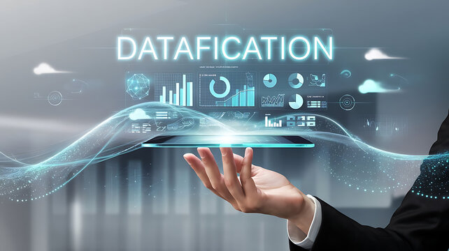Datafication: The Future of Digital Insights, advanced business analytics, big data innovation, AI-driven insights.