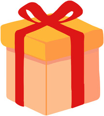 Christmas gift box icon