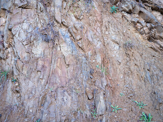 Sandstone slopes are not very stable and are quite often corroded by the weather. Sandstone is a material that is very easy to process.