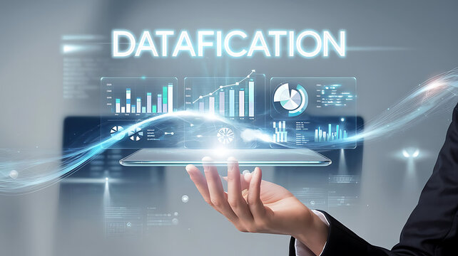 Datafication: The Future of Digital Insights, advanced business analytics, big data innovation, AI-driven insights.