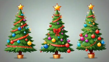 decorated christmas tree