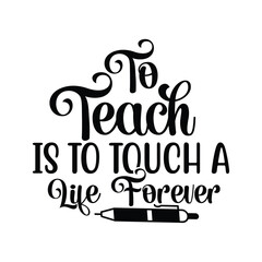 Teacher Svg Design