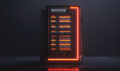 close up of an device