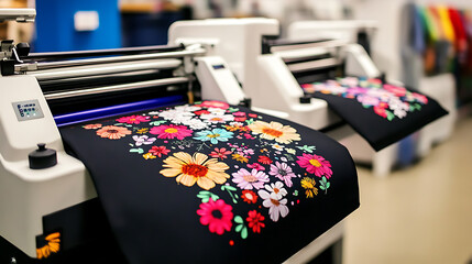 The Art of Floral Design through Sublimation Printing.