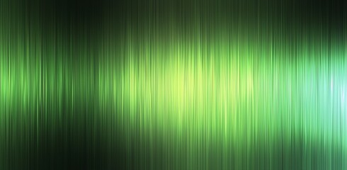 Abstract green background with vertical lines and a gradient, creating an elegant design for presentation or packaging.