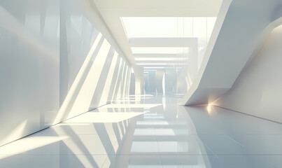 Fototapeta premium corridor in building