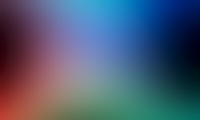 Abstract blurred background image of blue, purple, red, green colors gradient used as an illustration. Designing posters or advertisements.