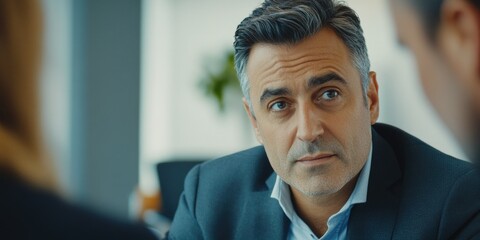 Naklejka premium Business Professional Meeting