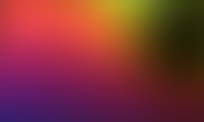 Abstract blurred background image of blue, purple, red, green colors gradient used as an illustration. Designing posters or advertisements.