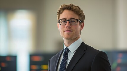 Financial Analyst Discussing Economic Exposure and Market Trends