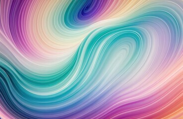 Fototapeta premium Colorful spiral in abstract swirling gradient.