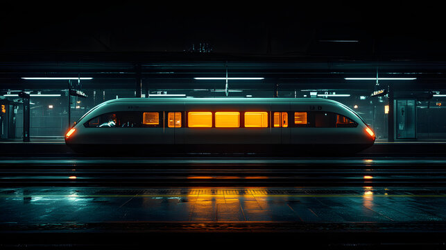 rain, station, railway, travel, transportation, transport, speed, motion, metro, railroad, platform, city, rail, subway, tunnel, night, underground, blur, passenger, fast, road, car, urban, light, loc