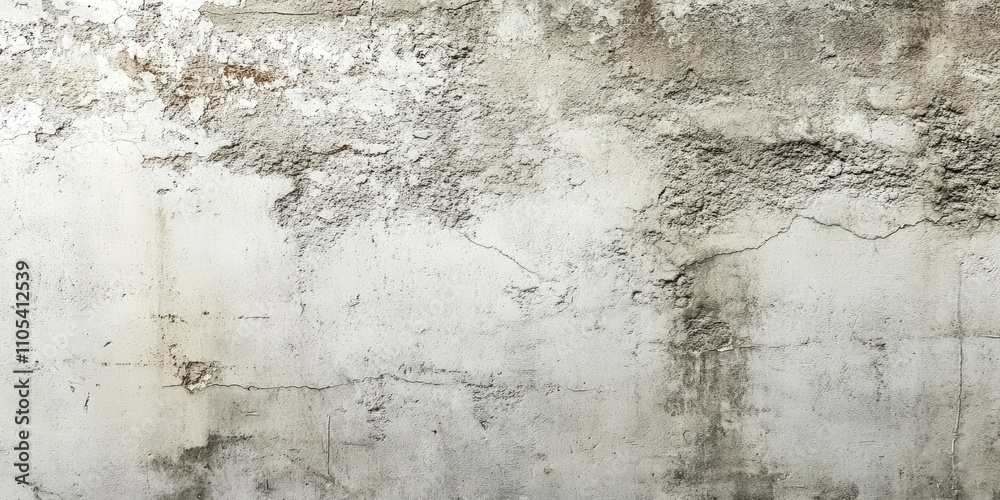 Aufkleber Smooth concrete surface texture showcasing unique traces of plaster adds depth and character. The texture of smooth concrete enhances visual appeal, perfect for various design needs.