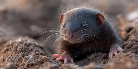 Mole animal images showcase the charm of these fascinating creatures. From close ups to playful interactions, our stock photos beautifully capture the exquisite details of mole animals in nature.