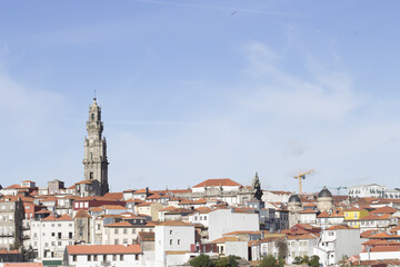 Obraz premium Buildings in downtown Porto in Portugal