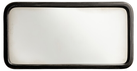 PNG Rectangular metal tray with a black border