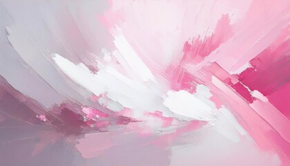 Abstract soft gray and white and crimson pink oil color texture background