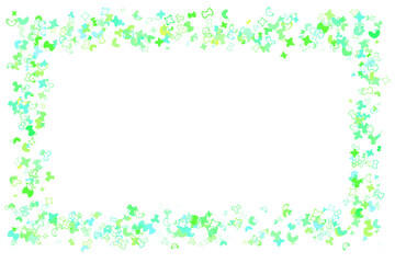 Abstract shape technology cell frame. 3d rendering.